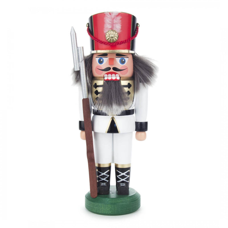 012/012/1W - White Nutcracker Soldier