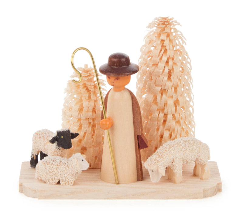 074/470/1N - Shepherd Scene Standing Ornament