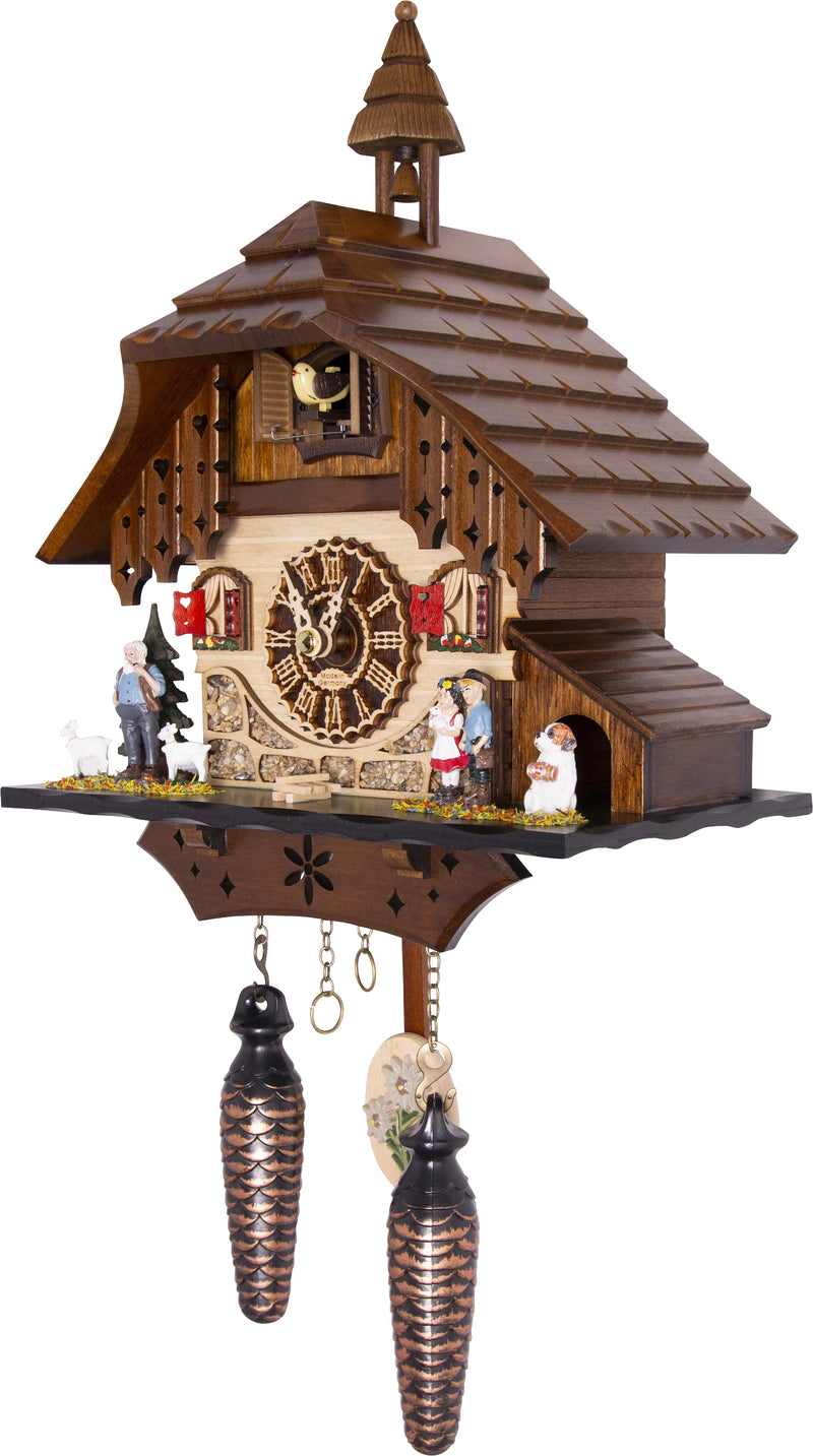 KU4248QM - Quartz Musical Chalet with Heidi Scene