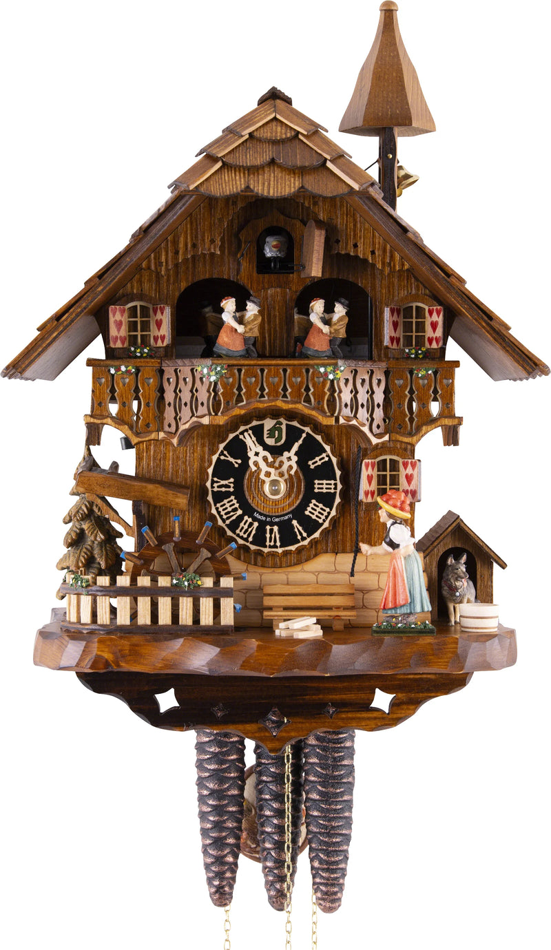 KU6777M - 1 Day Musical Bellringer Chalet with Waterwheel