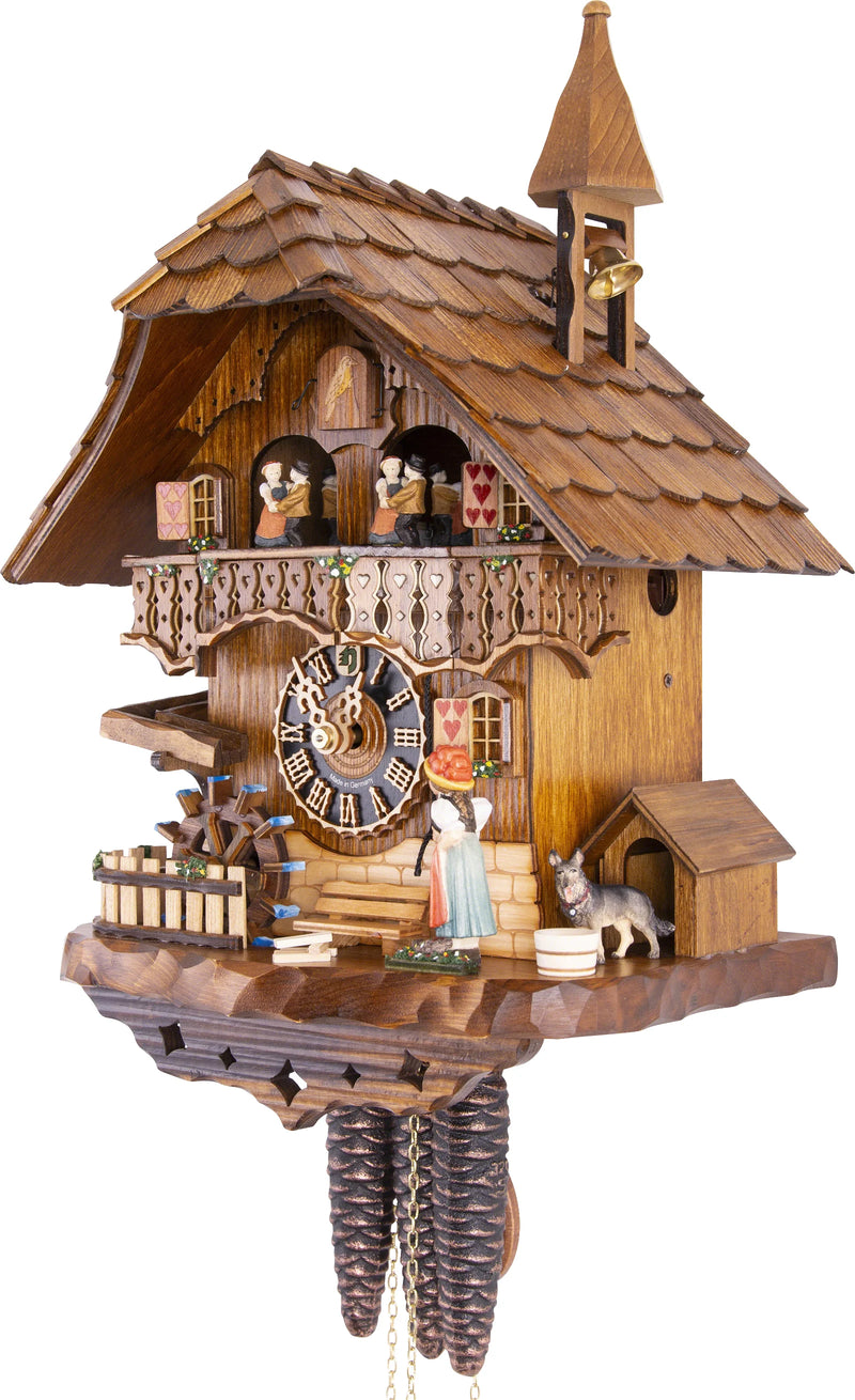 KU6777M - 1 Day Musical Bellringer Chalet with Waterwheel