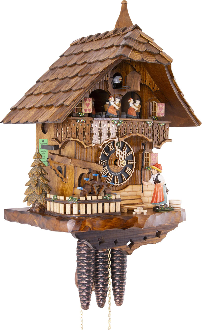 KU6777M - 1 Day Musical Bellringer Chalet with Waterwheel