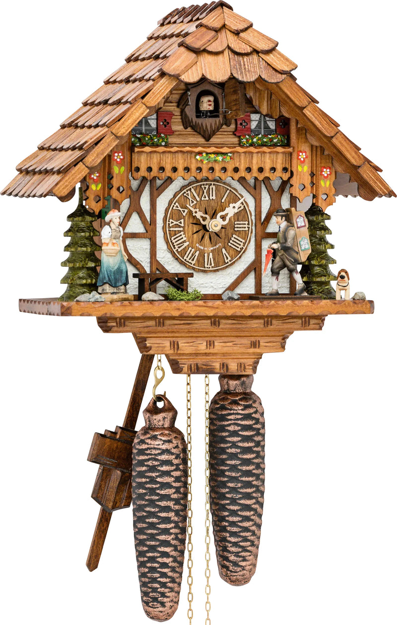 KU873EX - 8D/2W Chalet w/ Clock Peddler