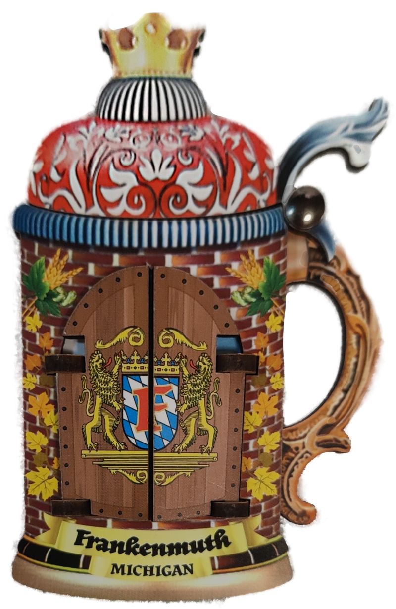 M-887F - Frankenmuth Beer Stein Magnet