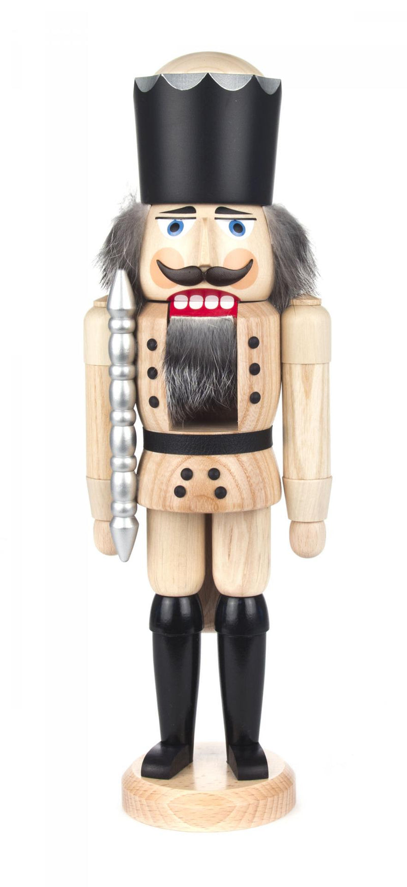 003/201N - King Nutcracker in Natural 38cm