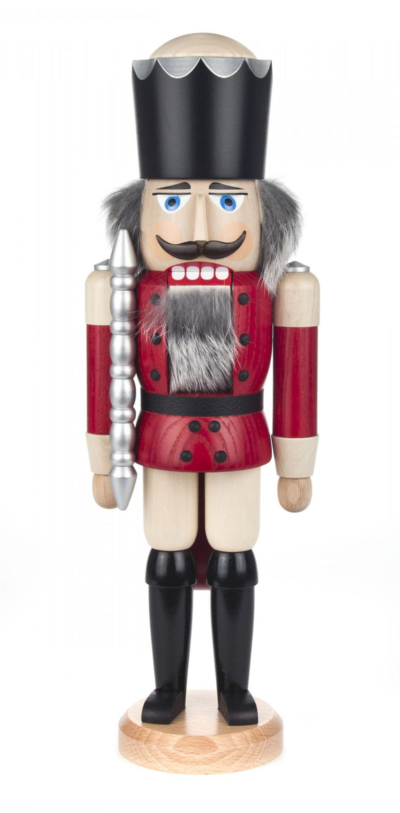 003/211R - King Nutcracker in Dark Red