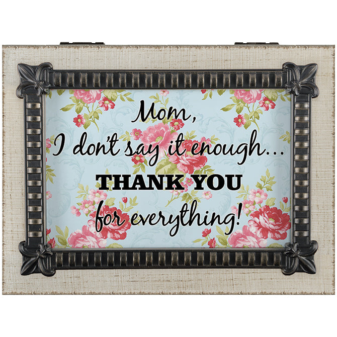 Carson Music Box "Mom, Thank You"