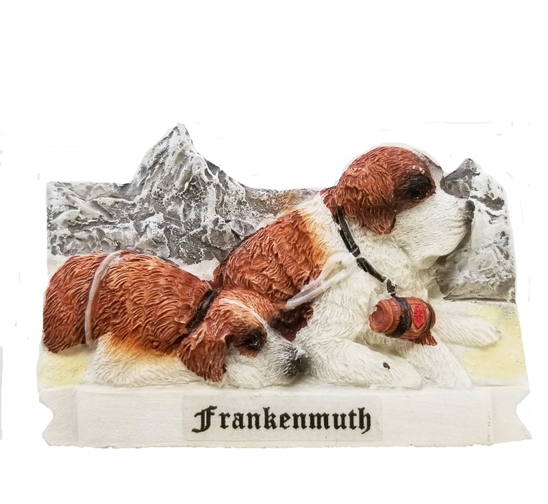 Saint Bernard magnet w/Frankenmuth Logo