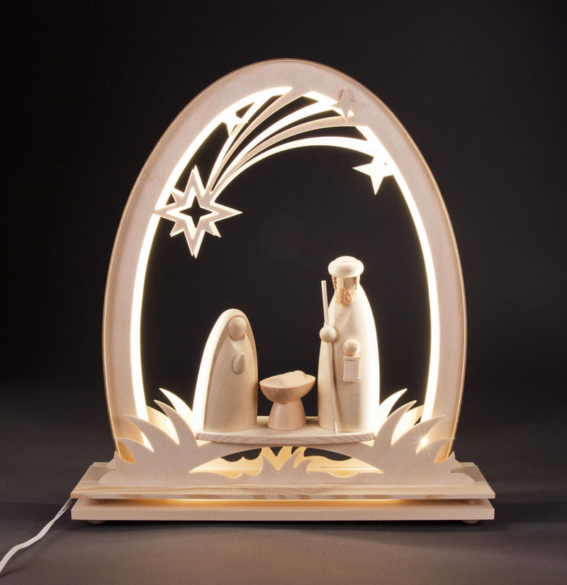 202/772 - Schwibbogen with Nativity Scene