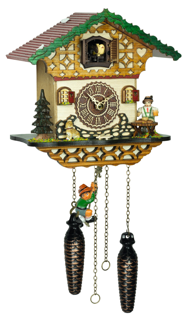 KU4264QMS - Quartz Musical Cuckoo with Beer Drinker