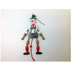 T-342 - Wooden Boy German Pull Toy