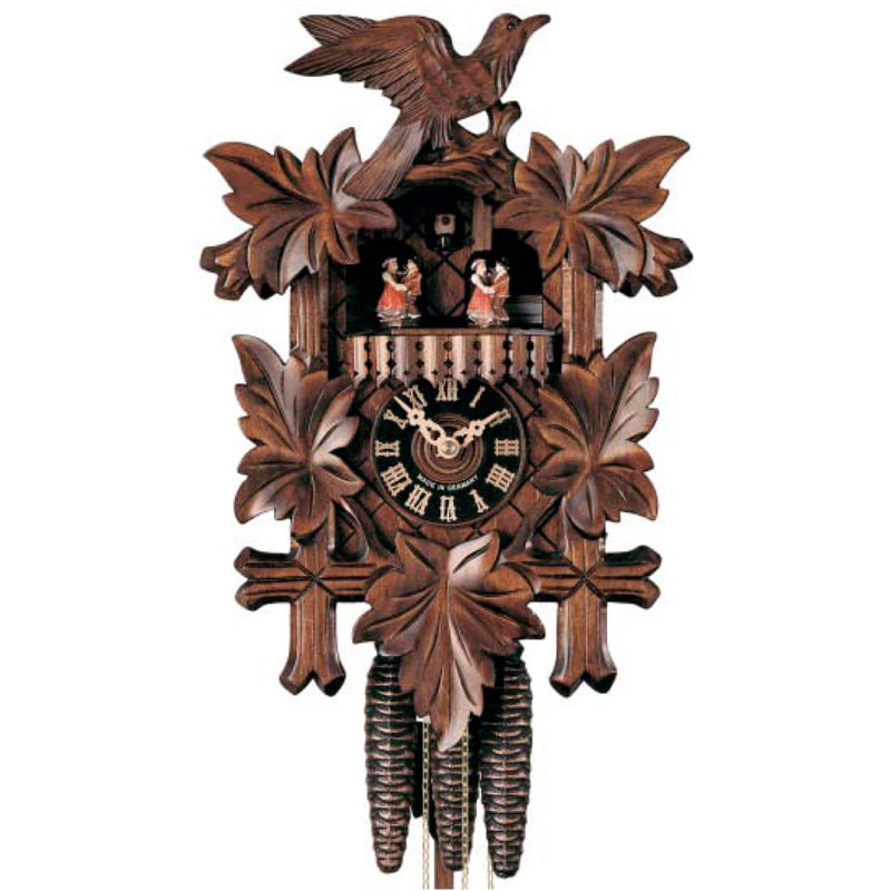 KU1003M - 1 Day Musical Five Leaf Cuckoo Clock