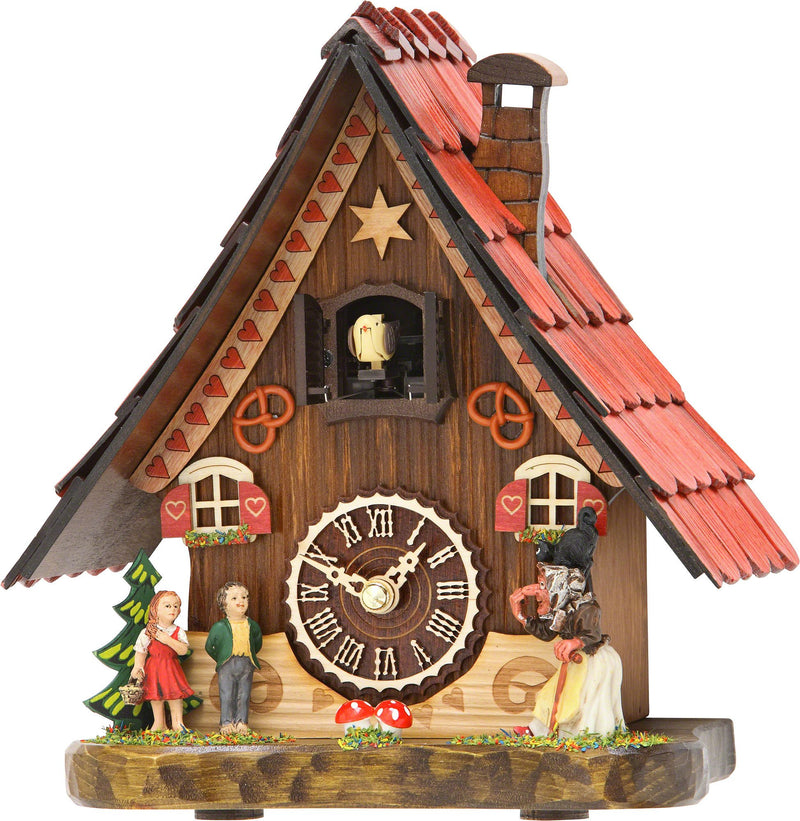 Quartz Musical Tabletop Chalet w/ Hansel & Gretel