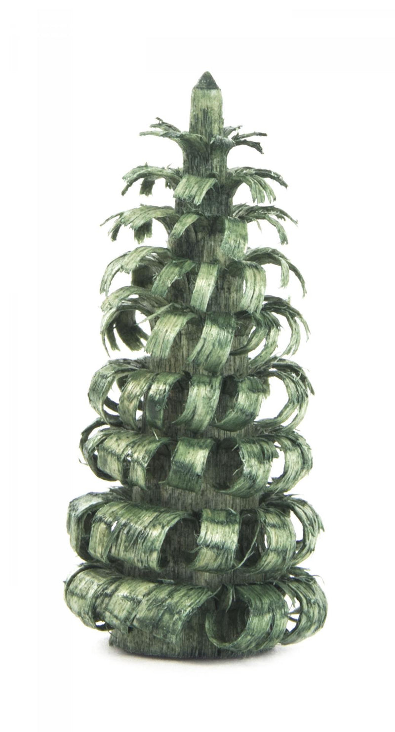 H17/04/1 - Green Wood Chip Tree - 1.5"