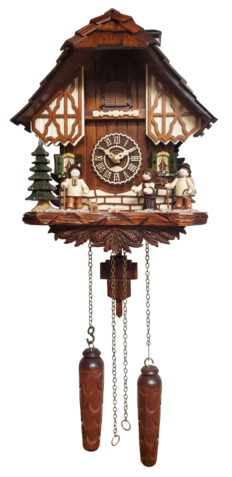 KU4274QM - Quartz Musical Chalet with Erzgebirge Scene