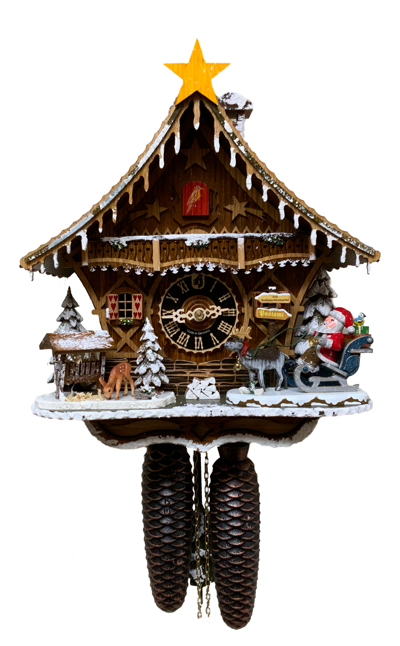 KU8706 - 8D/2W Chalet with Christmas Motif