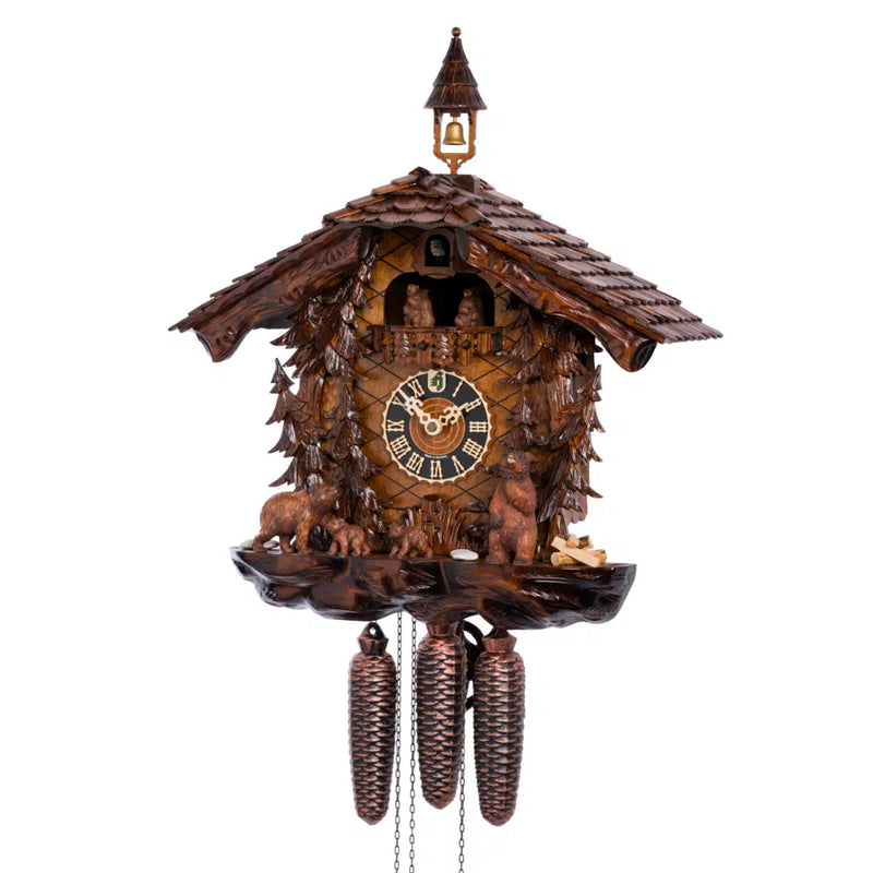 KU87075M - 8 Day Chalet Cuckoo with Bear Family