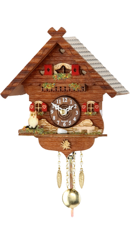 2043PQ - Novelty Chalet w/ Owl