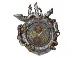 WU77199V8 - Steampunk Magnum Opus Wall Clock