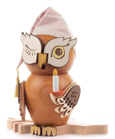 146/1670/4 - Sleepyhead Owl Smoker