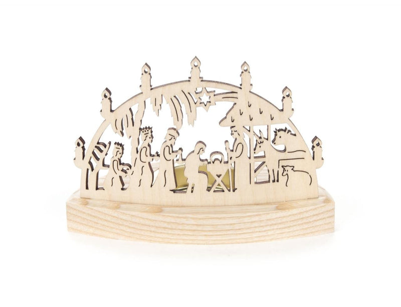 201/243/4 - Nativity Scene Tealight Holder