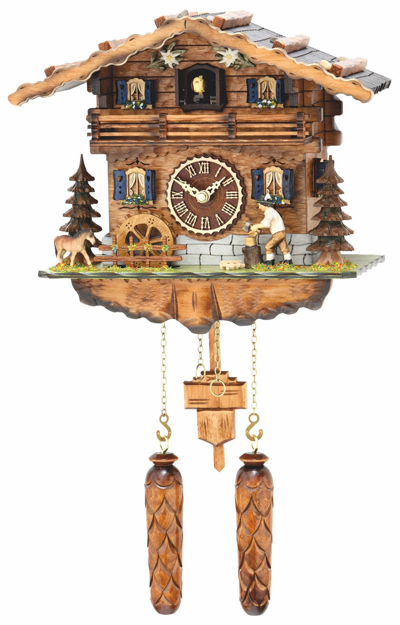 KU494QM - Quartz Chalet w/ Woodchopper & Waterwheel