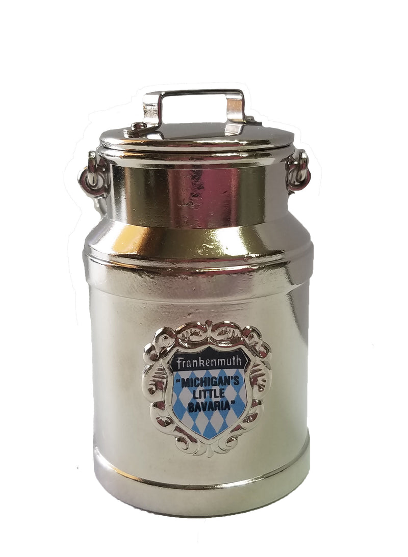 Milk Can Souvenir w/ Frankenmuth Shield