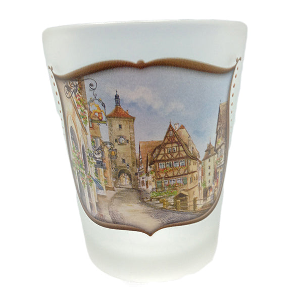 S-214C/F - European Village Clear Shot Glass