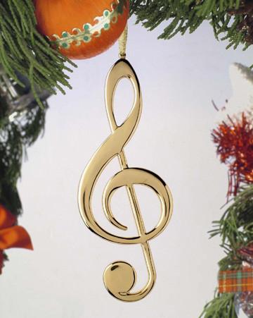 OGCF & OSCF - 5" Treble Clef Ornament